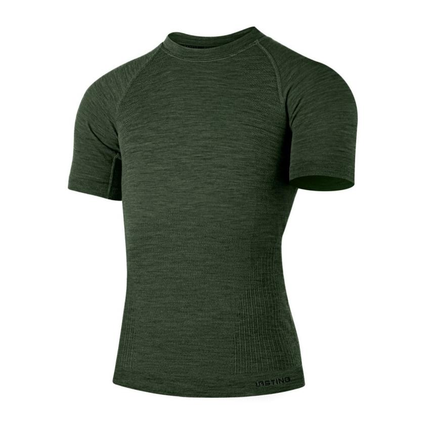 Lasting MABEL Merino Herren T-Shirt - Grün - von Lasting