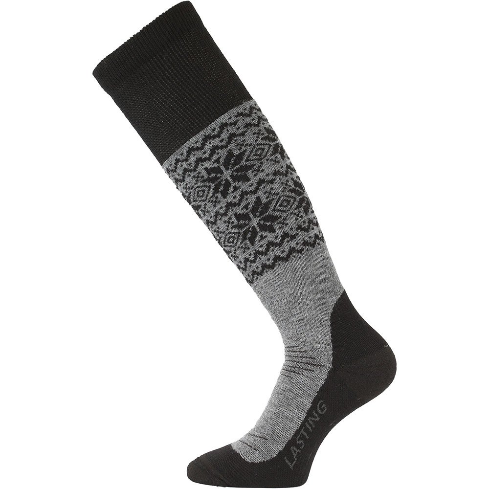 Lasting Swb 800 Long Socks Grau EU 38-41 Mann von Lasting