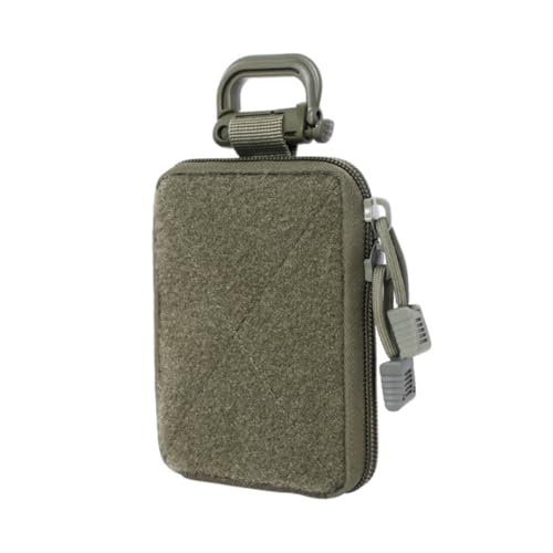 Lawnrden Erste -Hilfe -Mollle -Beutel Notfall Taille Clip Bag Fanny Pack Überlebensausrüstung für Wanderung grün, Erste -Hilfe -Taillenbeutel von Lawnrden