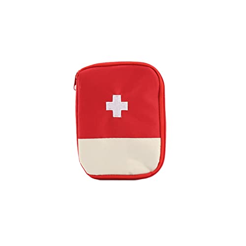 Lawnrden Tragbare medizinische Reisetasche Leere Medizin Aufbewahrungstasche Mini Erste -Hilfe von Lawnrden