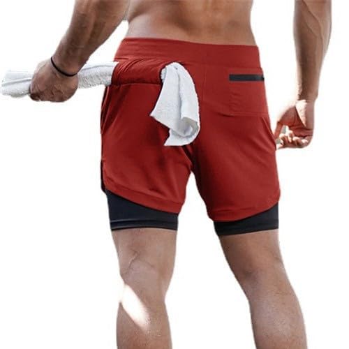 Lay U HOME Quick-Drying Sports Shorts Männer Beach Pants Running atmungsaktiv Fitness fünf-Punkt-Hose von Lay U HOME