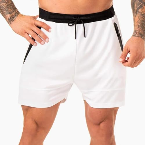 Lay U HOME Sommer Herren Sport Fitness Shorts Single-Layer-mesh schnell trocknend atmungsaktiv Locker Casual Shorts von Lay U HOME