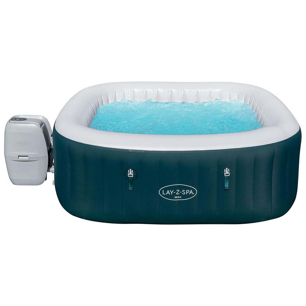 Lay-z Spa Ibiza Airjet 180x180x66 Cm Inflatable Jacuzzi Blau 778 Liters von Lay-z Spa