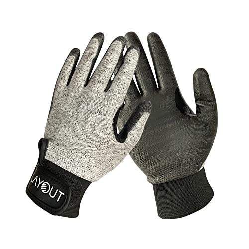 Layout Lite Ultimate Frisbee Handschuhe, nahtloses Design, ein Paar ultimative Handschuhe (XS/S) von Layout Ultimate