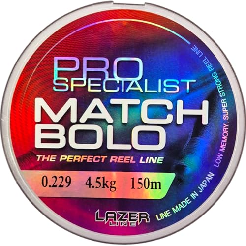 LAZER LINE Monofil Angelschnur 150m Dia 0,229mm Test 4,5kg - Kupferrotbraun Vorfachschnur für Hecht Zander Barsch Forelle Karpfen Rig - Monofilament Angelsehne - Nylonfaden Vorfach - Angeln Schnur von Lazer Line