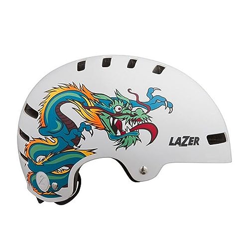 Lazer One+ Mips Helm - Weiß Matt Dragon von Lazer