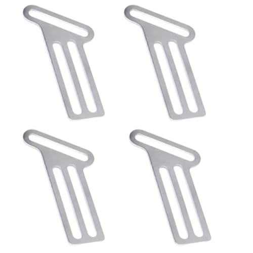 Lckiioy 4X Sidemount-Gurtbandhalter Aus Edelstahl zum Tauchen, Passend für 5-cm-Gurtband, Langlebiges BCD-Zubehör, Stil 1 von Lckiioy
