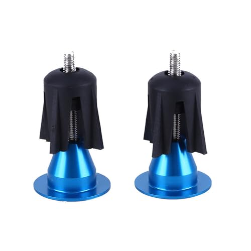 Ldabrye 1 Paar Bike Lenker Endkappen Fahrräder Fahrräder Lenker Grip End Stecker Aluminiumlegierungen Buntes Bike Lenker Endstopfen von Ldabrye