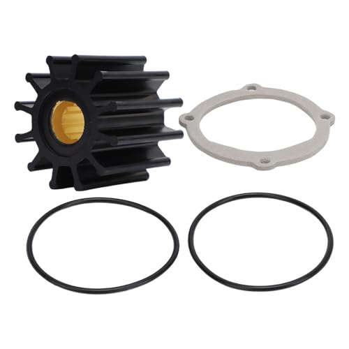 Außenborder Wasserpumpe Laufrad 21213664 Hochleistungslebige 12 Blätter 12 Zähne Wasserkühlpumpen -Laufrad Kit für Gas Sterndrives 2005 1/2 und neuere Modelle mit Dichtung und Außenborder Wasserpumpe Laufrad 21213664 Hochleistungslebige 12 Blätter 12 Zähne Wasserkühlpumpen -Laufrad Kit für Gas Sterndrives 2005 1/2 und neuere Modelle mit Dichtung und von Ldafava