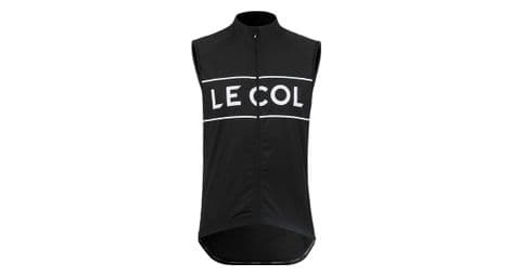 armellose jacke sport logo kragen schwarz von Le Col