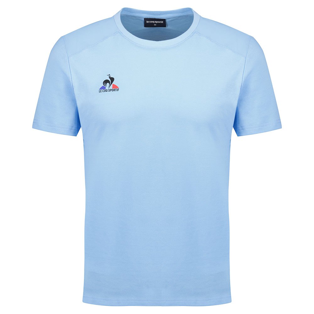 Le Coq Sportif 2320134 Tennis N°4 Short Sleeve T-shirt Blau S Mann von Le Coq Sportif