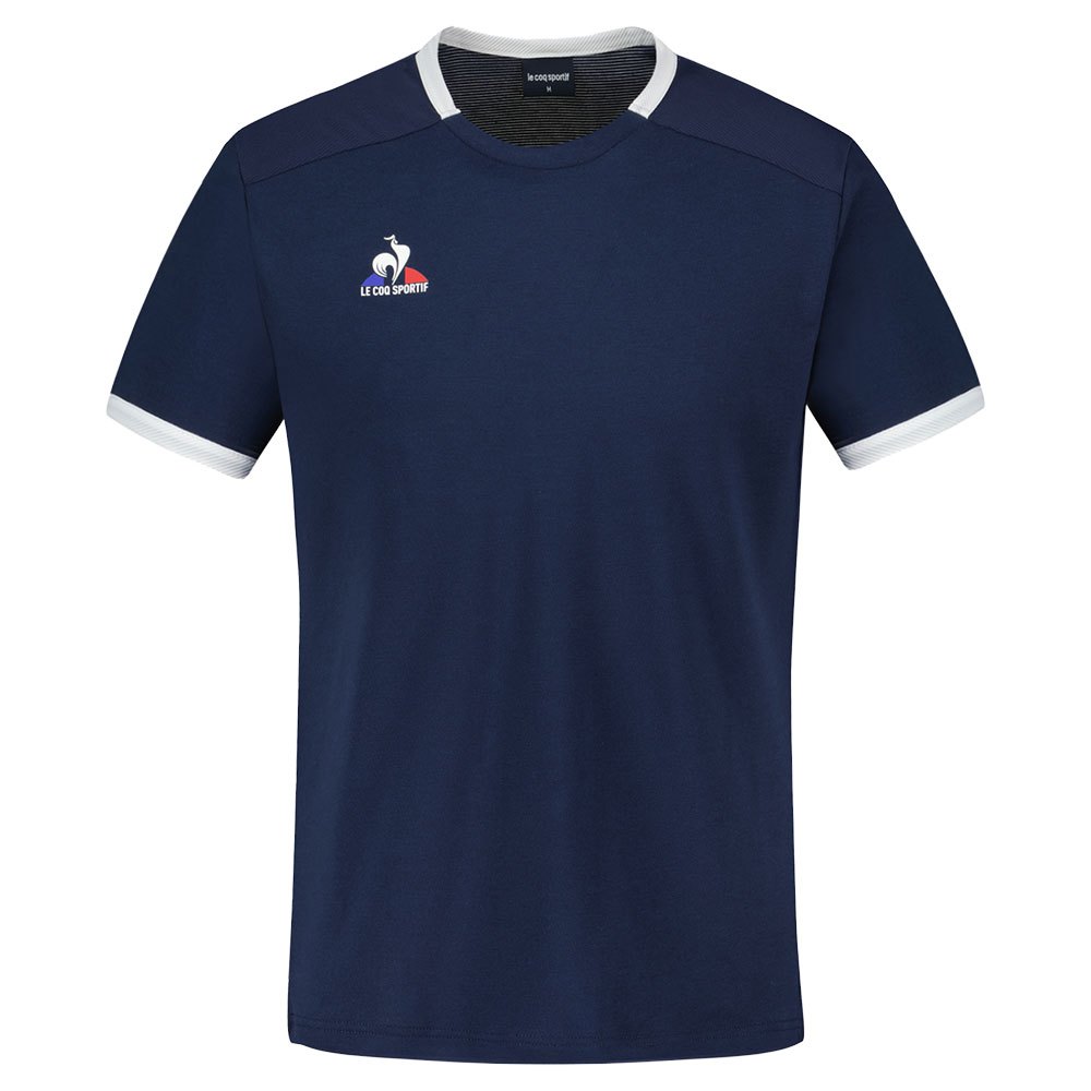Le Coq Sportif 2320137 Tennis N°5 Short Sleeve T-shirt Blau S Mann von Le Coq Sportif