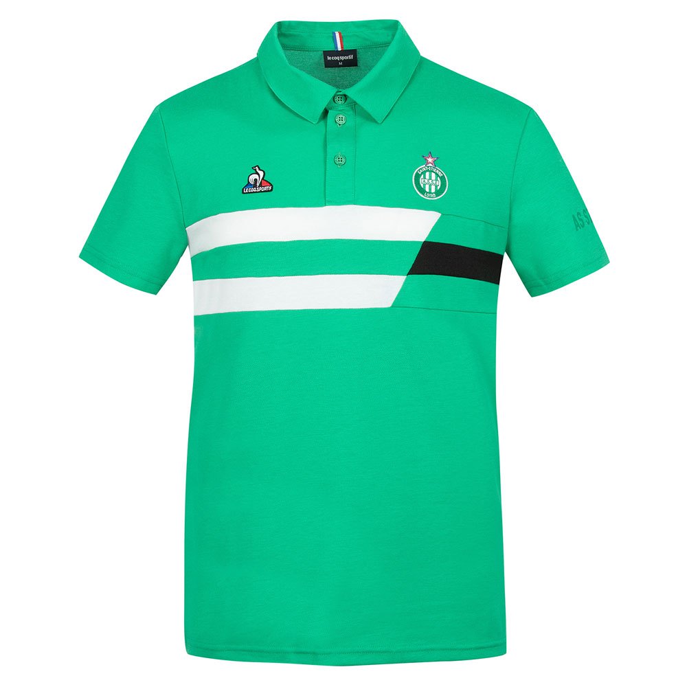 Le Coq Sportif As Saint Etienne Presentation Short Sleeve Polo Grün XS von Le Coq Sportif