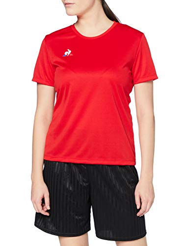 Le Coq Sportif Damen N°1 Maillot SS Match Premium W Kurzärmeliges T-Shirt, Pur Rouge (rot), M von Le Coq Sportif