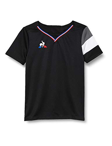Le Coq Sportif N°5 Maillot Match Premium Ss Enfant Schwarz T-Shirt, Schwarz, 6A von Le Coq Sportif