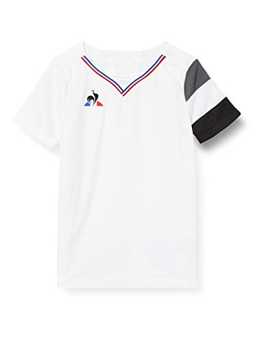 Le Coq Sportif Kinder N°5 Maillot Match Premium Ss Enfant Unterhemd, New Optical White, 6A von Le Coq Sportif