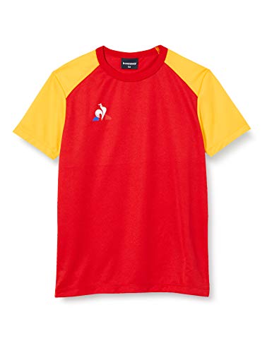 Le Coq Sportif Jungen N°8 Maillot Match MC Kurzärmeliges T-Shirt, Kinder, Rot, 12A von Le Coq Sportif