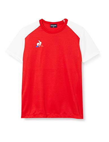 Le Coq Sportif Jungen N°8 Maillot Match MC Kurzärmeliges T-Shirt, Kinder, Rot, 8A von Le Coq Sportif