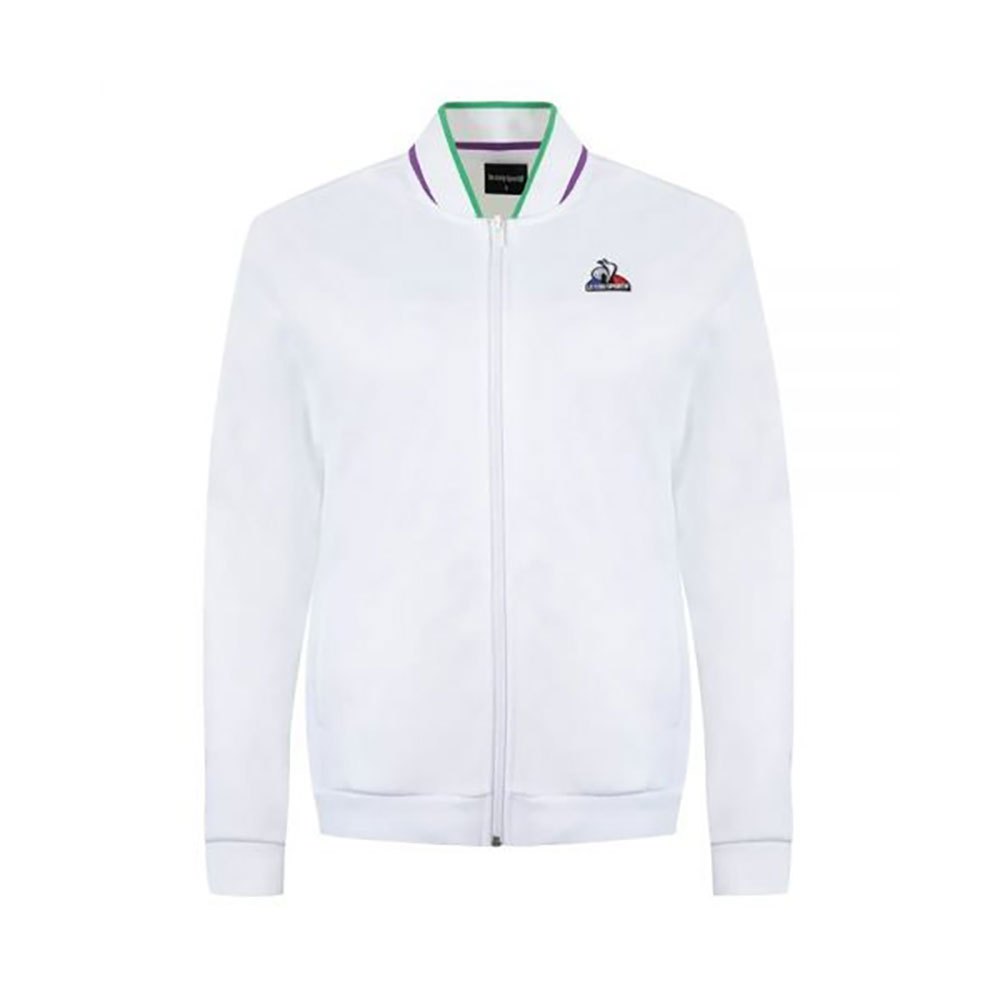 Le Coq Sportif No 1 Jacket Weiß S Frau von Le Coq Sportif