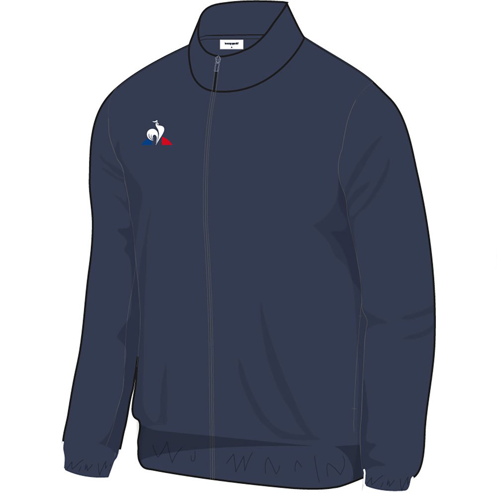 Le Coq Sportif Presentation Full Zip Sweatshirt Blau 12 Years von Le Coq Sportif