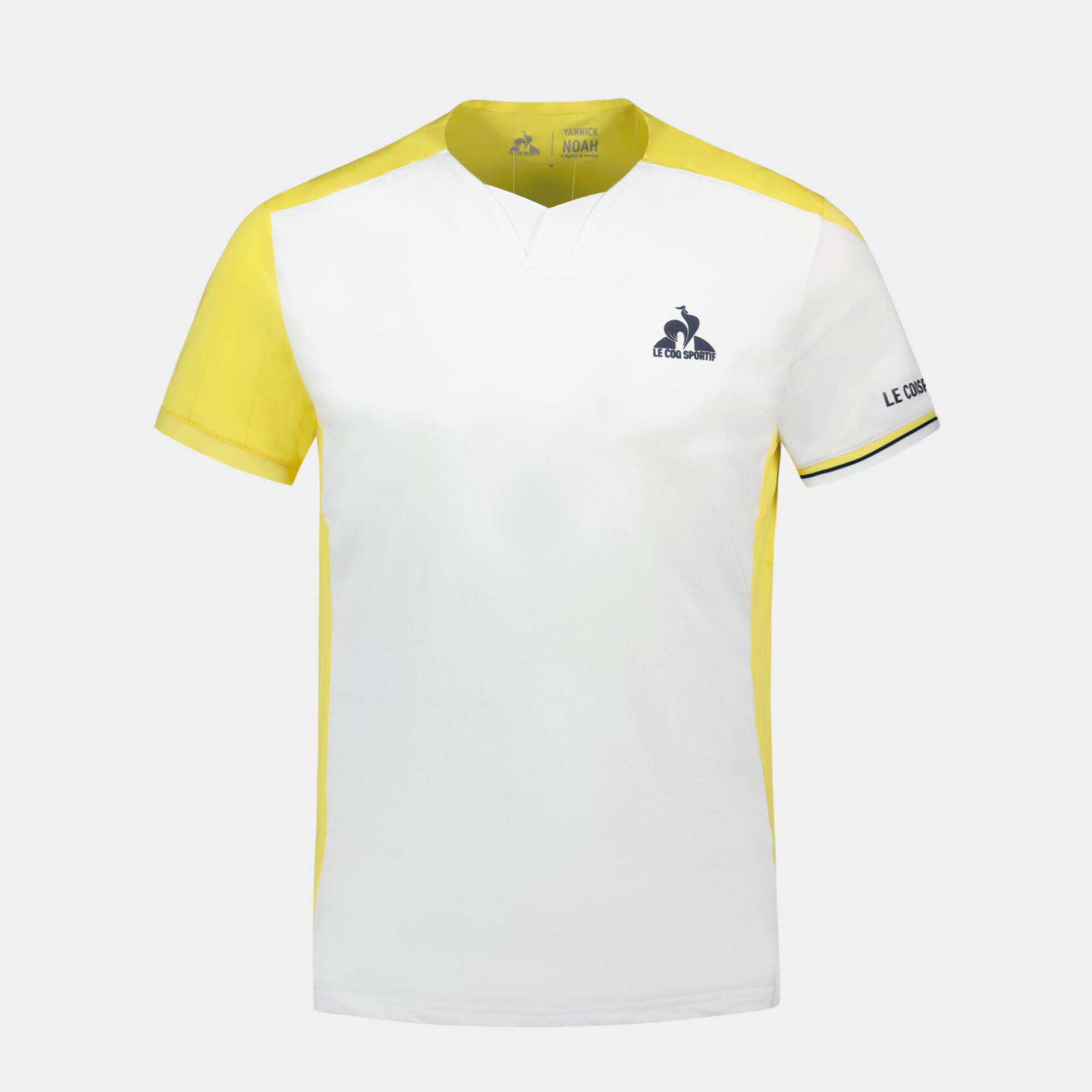Le Coq Sportif Tennis T-Shirt für Wettkämpfe - inspiriert von Yannick Noah von Le Coq Sportif
