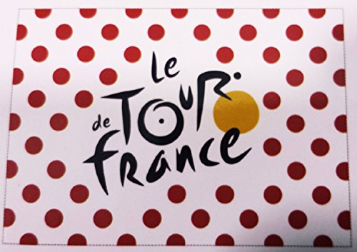 Le Tour de France Fahne mit Fahrradtrikot-Logo: Le Tour de France de cyclisme, offizielle Kollektion von Tour de France