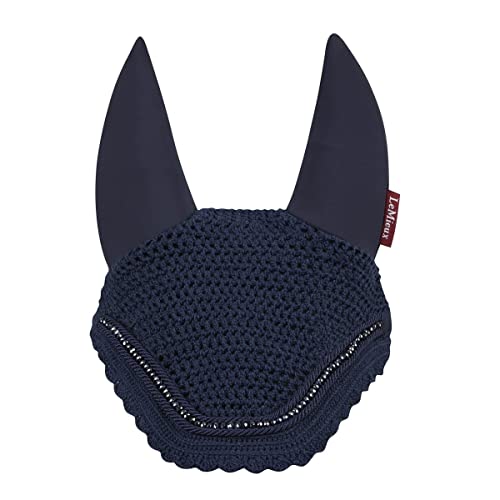 LeMieux Diamante Acoustic Fly Hood Navy Fliegenhaube, M von LeMieux