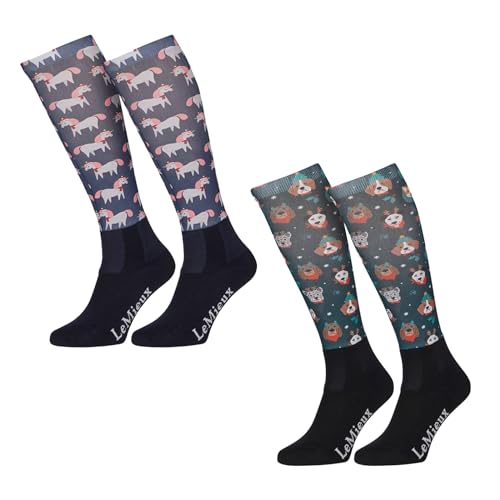 LeMieux Footsies Erwachsene Socken - Weihnachten Einhörner von LeMieux