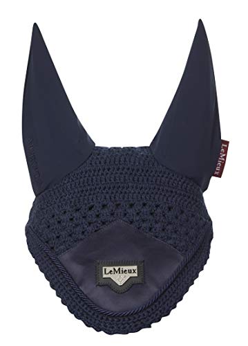 LeMieux Loire Satin Fly Hood Navy Mit Kapuze, M von LeMieux