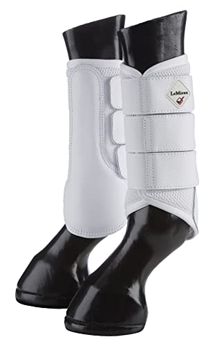LeMieux Pro Sport Mesh Brushing Boots: Buy 2 Get £5 Off Large White von LeMieux