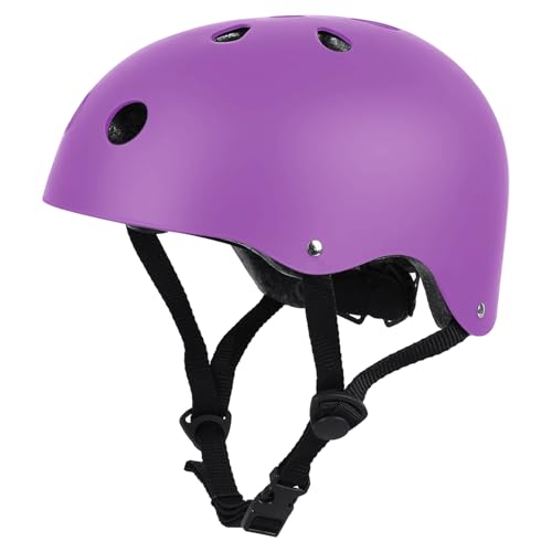 LeapBeast Skaterhelm Fahrradhelm, Belüftung | Sicherheit | leicht | Skateboarding Helm für Fahrrad Skateboard Scooter BMX Kind Erwachsene von LeapBeast
