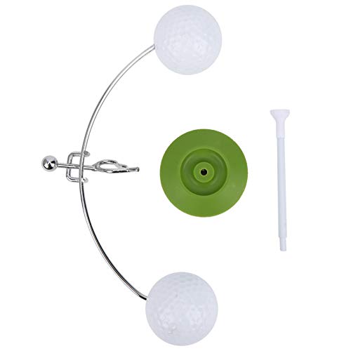 Desktop-Golf-Set, Golf-Balancier-Schreibtischdekoration, Kleiner Golfball-Balance-Ständer, Golfball-Schaukel-Skulptur mit Sockel für Heimbüro-Dekoration von Leapiture
