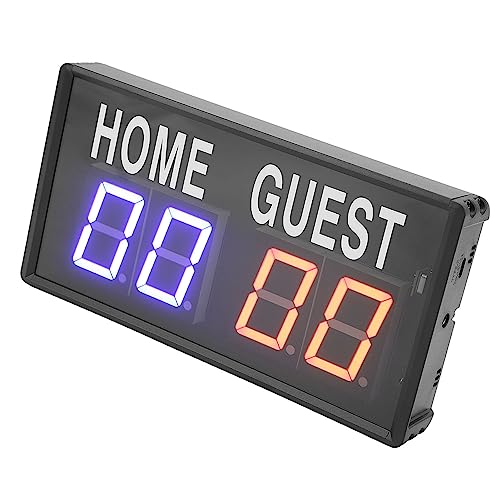 Leapiture Elektronische Anzeigetafel, Digitale Tisch-Anzeigetafel, praktisch für Tischtennis-Basketball-Wettbewerbsspiele, 100–240 V von Leapiture