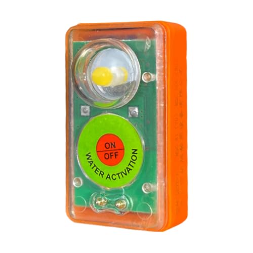 Rettungsweste Light | Locator Position LED Bacon Strobe | Sicherheit Rettung für die Navigation Navigation Ausrüstung Überlebensausrüstung für Männer von LearnLyrics