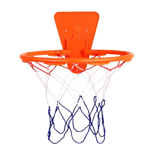 Silent Basketball – Hängendes Basketball-Torkorbnetz, Indoor-Basketballkorb mit Basketballnetz | Mini-Basketballkorb für Kleinkinder, an der Tür montierter Basketball zum Üben des Dribbelns zu Hause von LearnLyrics