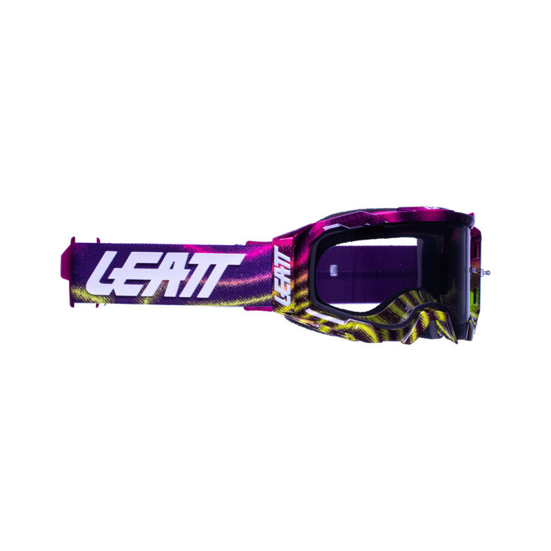 Brille Velocity 5.5 Zebra Neon - Hell Grau 58% von Leatt
