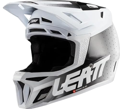Gravity 8.0 MTB-Helm – Weiß Weiß – S 55–56 cm von Leatt