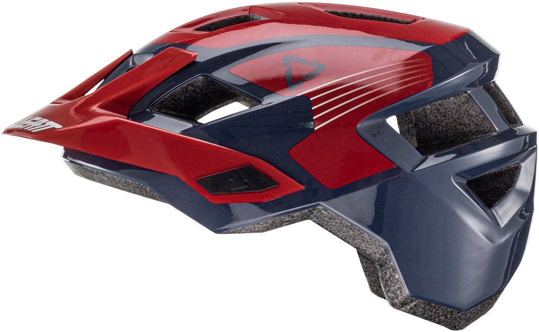 Leatt Allroundhelm MTB All Mountain 1.0 Kinder Fahrradhelm, Atmungsaktiv absorbierend leichtgewichtig robust Visier von Leatt