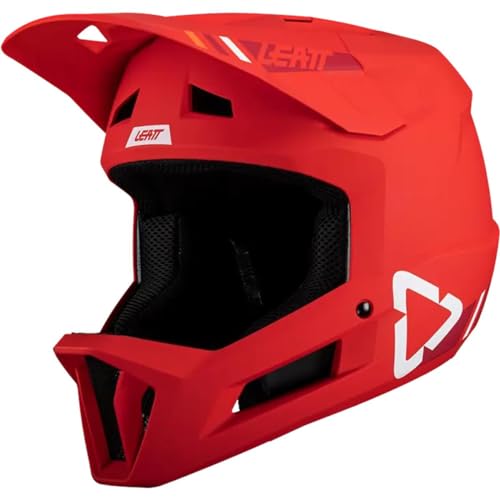 Leatt Downhill MTB-Helm 1.0 Gravity Rot Gr. M von Leatt