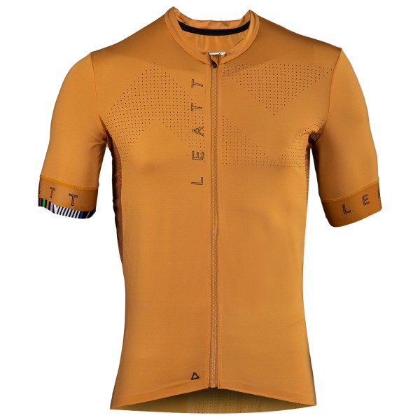 Leatt - MTB Endurance 5.0 Short Sleeve Jersey - Radtrikot Gr L orange von Leatt