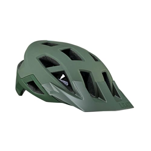 Leatt MTB-Helm Trail 2.0 – Grün Spinach – M 55 – 59 cm, Spinatgrün, M 55-59cm von Leatt