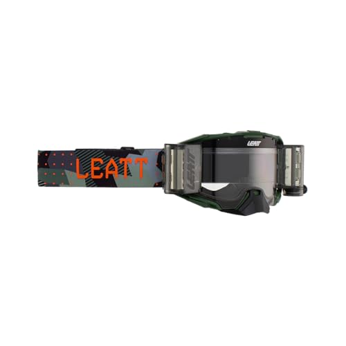 Leatt MTB Velocity 6.5 Roll-Off Maske mit doppelter Anti-Beschlag-Linse und Roll-Off-Technologie von Leatt