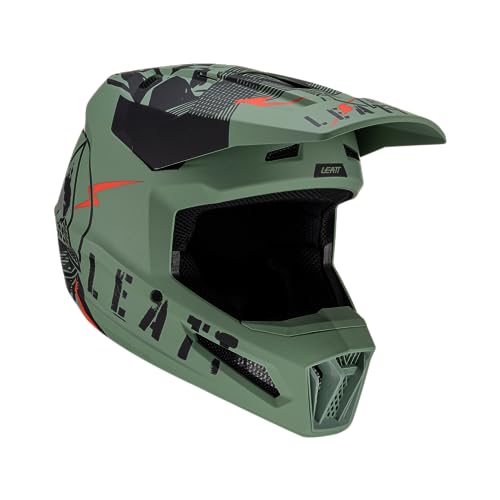 Leatt Motocross-Helm Moto 2.5 V23 Oliv Gr. M von Leatt