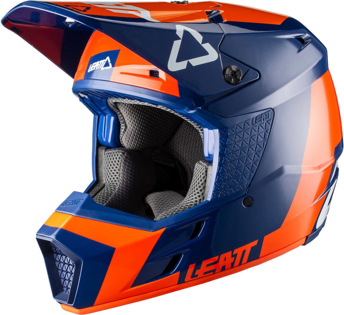 Leatt Motocrosshelm GPX 3.5 V20.2 Motocross Helm, Notfallsystem-Polsterung (EQRS) von Leatt