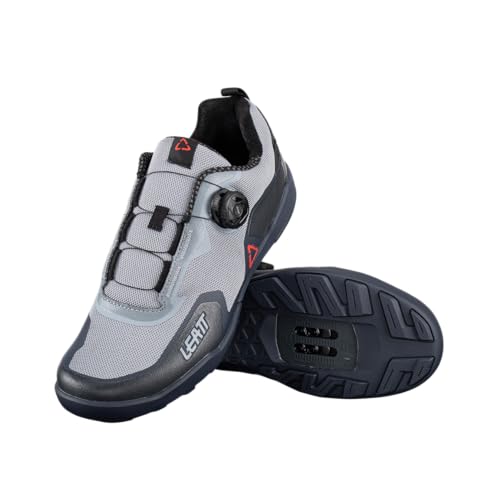 6.0 Clip-Schuhe – Titangrau – 13 US / 48,5 EU von Leatt
