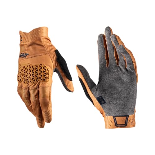 Leatt Unisex – Erwachsene Handschuhe MTB 3.0 Lite, M/Eu8/Us9, Rust, Orange, M von Leatt