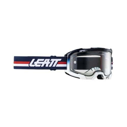 Leatt Velocity 4.5 Motocross-Maske mit doppelter Linse, Anti-Beschlag- und kugelsicher von Leatt