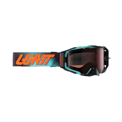 Leatt Velocity 6.5 Motocross-Maske mit doppelter Linse, Anti-Beschlag- und kugelsicher von Leatt