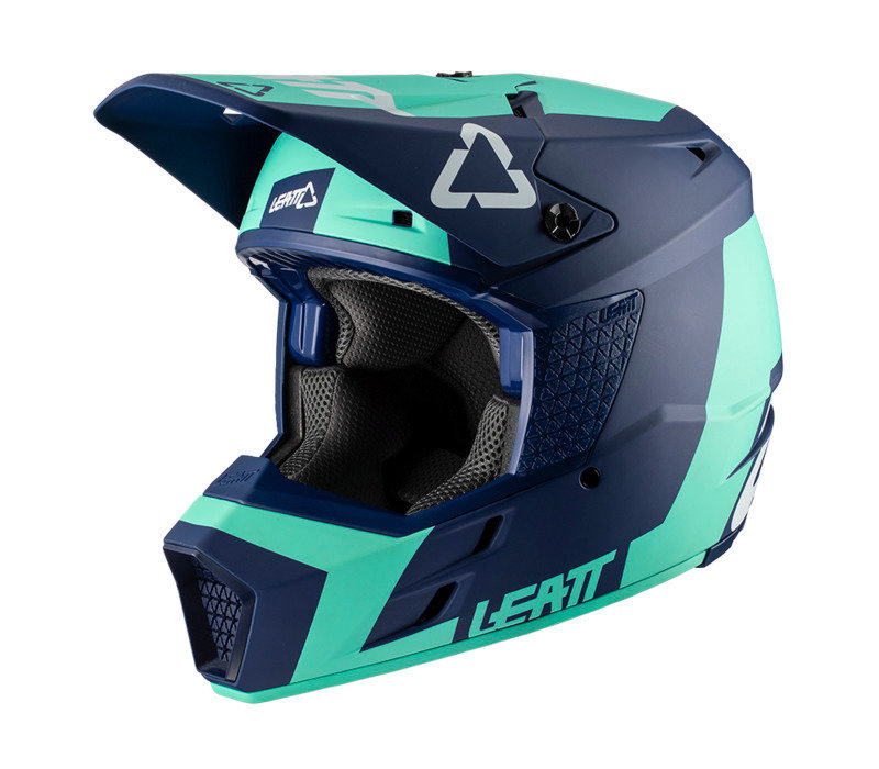 Motocrosshelm GPX 3.5 grün-blau L von Leatt