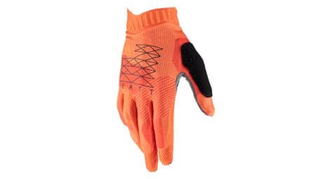 lange handschuhe leatt mtb 1 0 gripr flame orange von Leatt